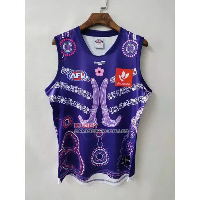 Camiseta Fremantle Dockers AFL 2021 Indigena